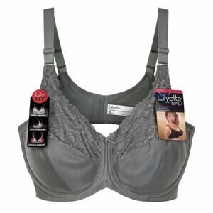 Lilyette by Bali 42D Underwire Minimizer Bra NWT
